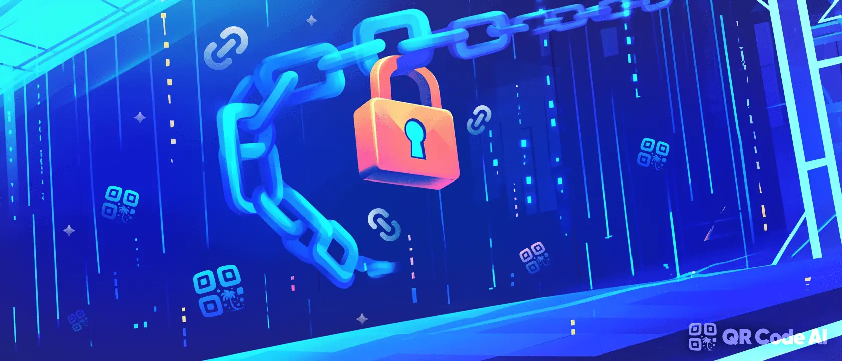 Secure branded URL and QR code links