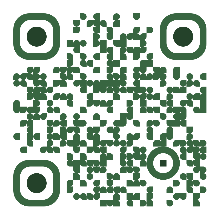 Green custom QR template